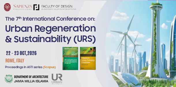 Urban Regeneration and Sustainability (URS) – 7th Edition
